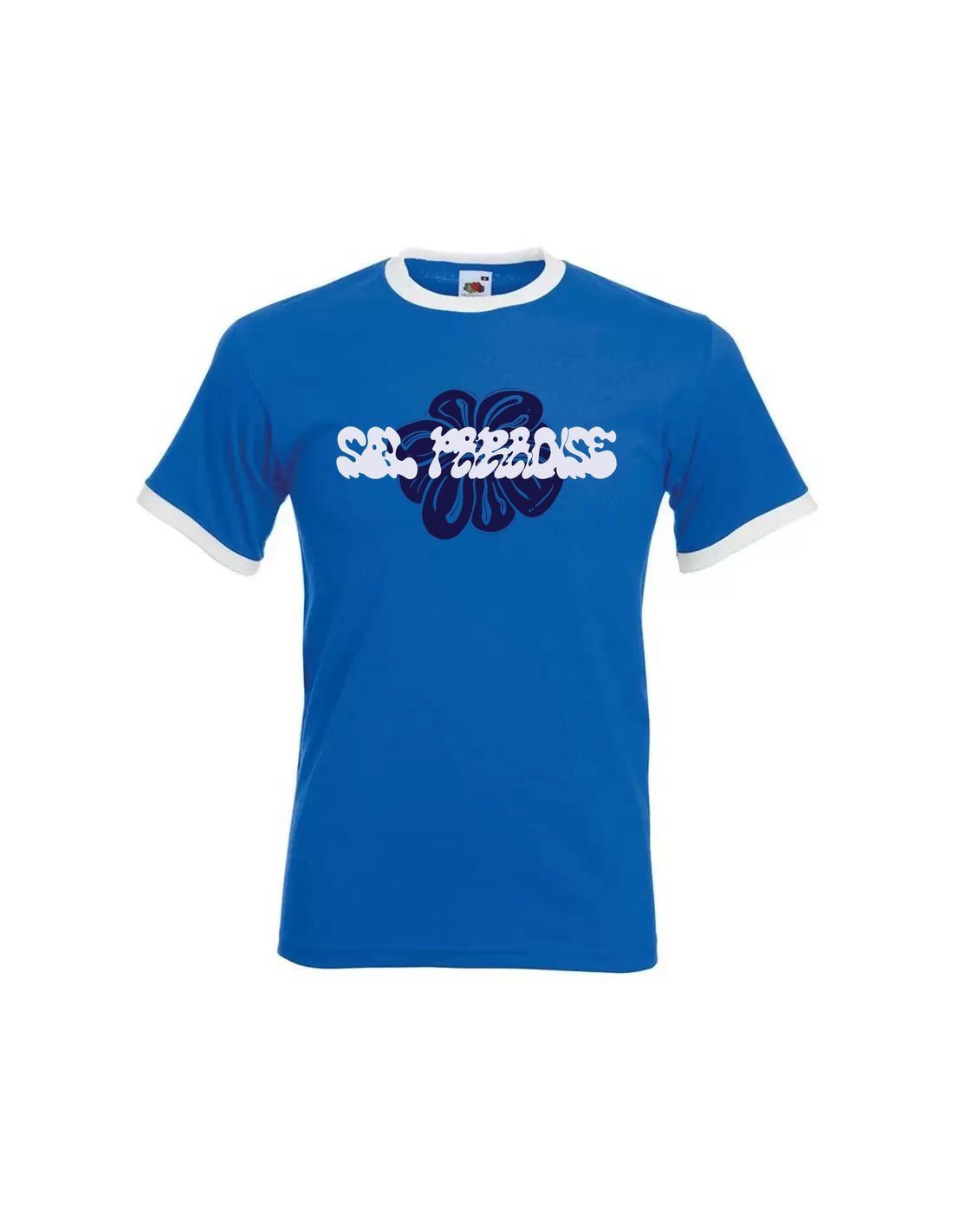 Flower Tee - Royal Blue